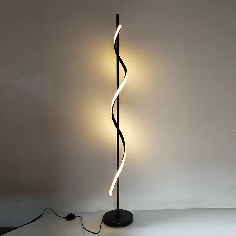 Black floor lamp 0071 - SHAGHAF HOME