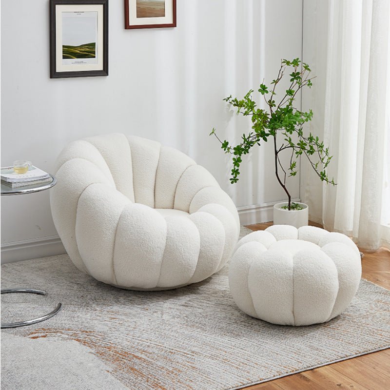 Boucle rotatable sofa set - SHAGHAF HOME