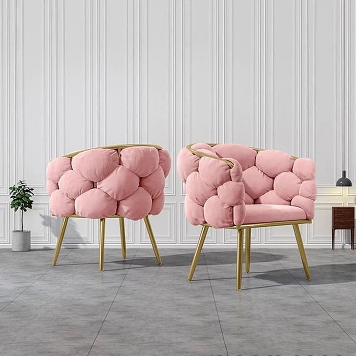 Bubble velvet chair - SHAGHAF HOME