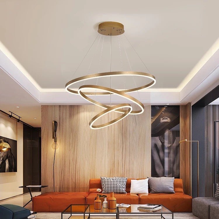 Cc modern LED chandelier - SHAGHAF HOME