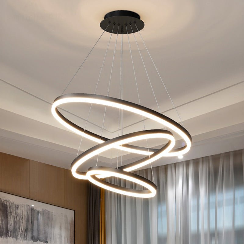 Cc modern LED chandelier - SHAGHAF HOME