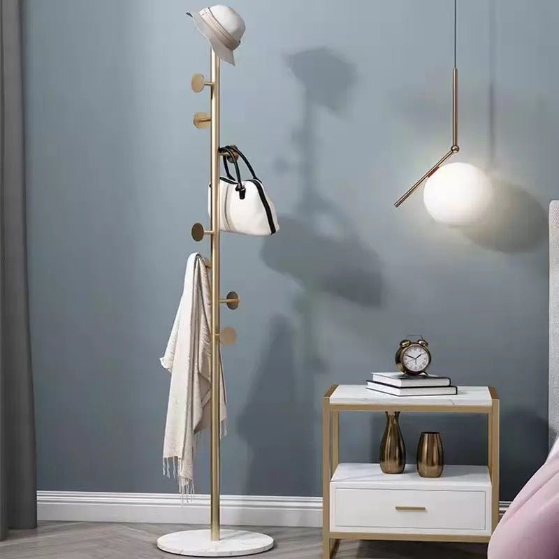 Clothes hanger with marble base - SHAGHAF HOME