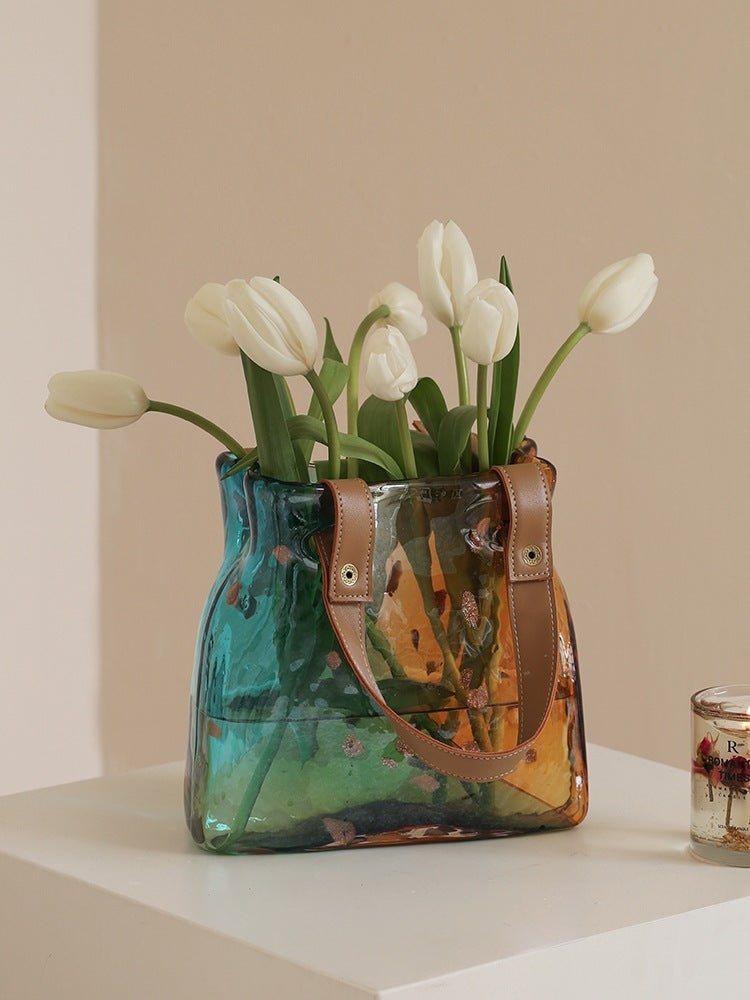 Colorful bag shape vase - SHAGHAF HOME