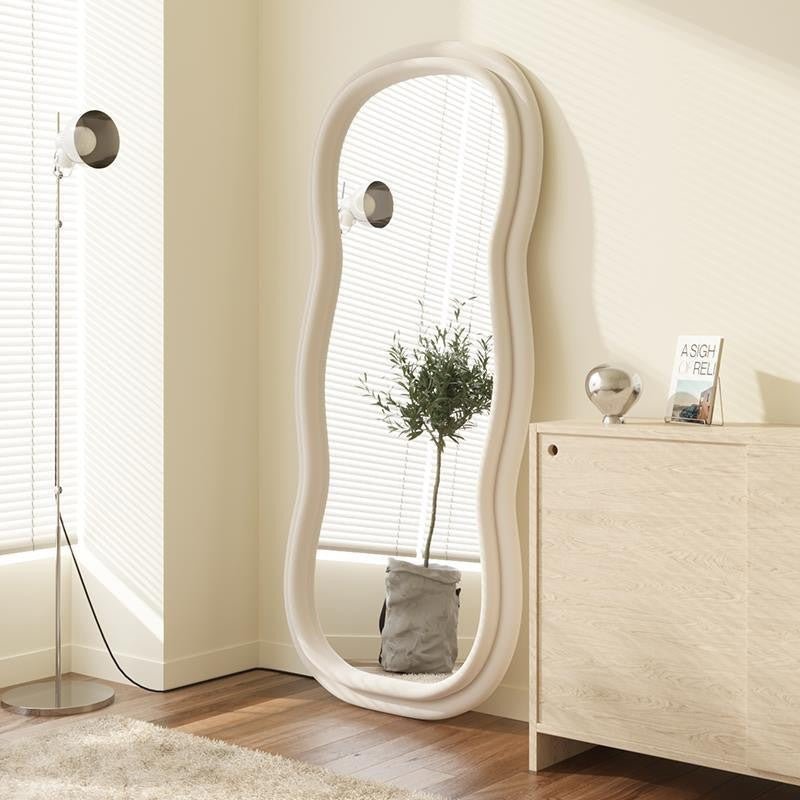 Curvy squiggle full length mirror - SHAGHAF HOME