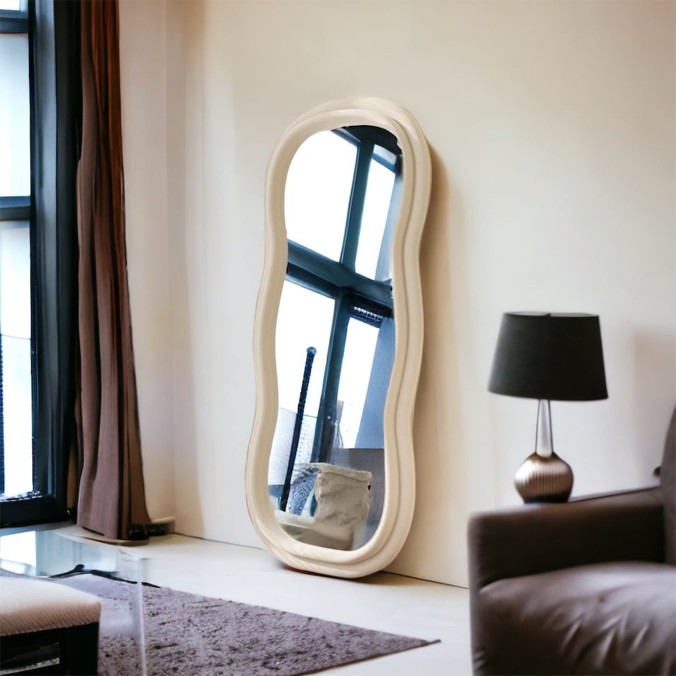 Curvy squiggle full length mirror - SHAGHAF HOME