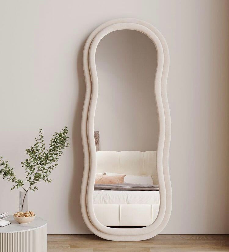 Curvy squiggle full length mirror - SHAGHAF HOME