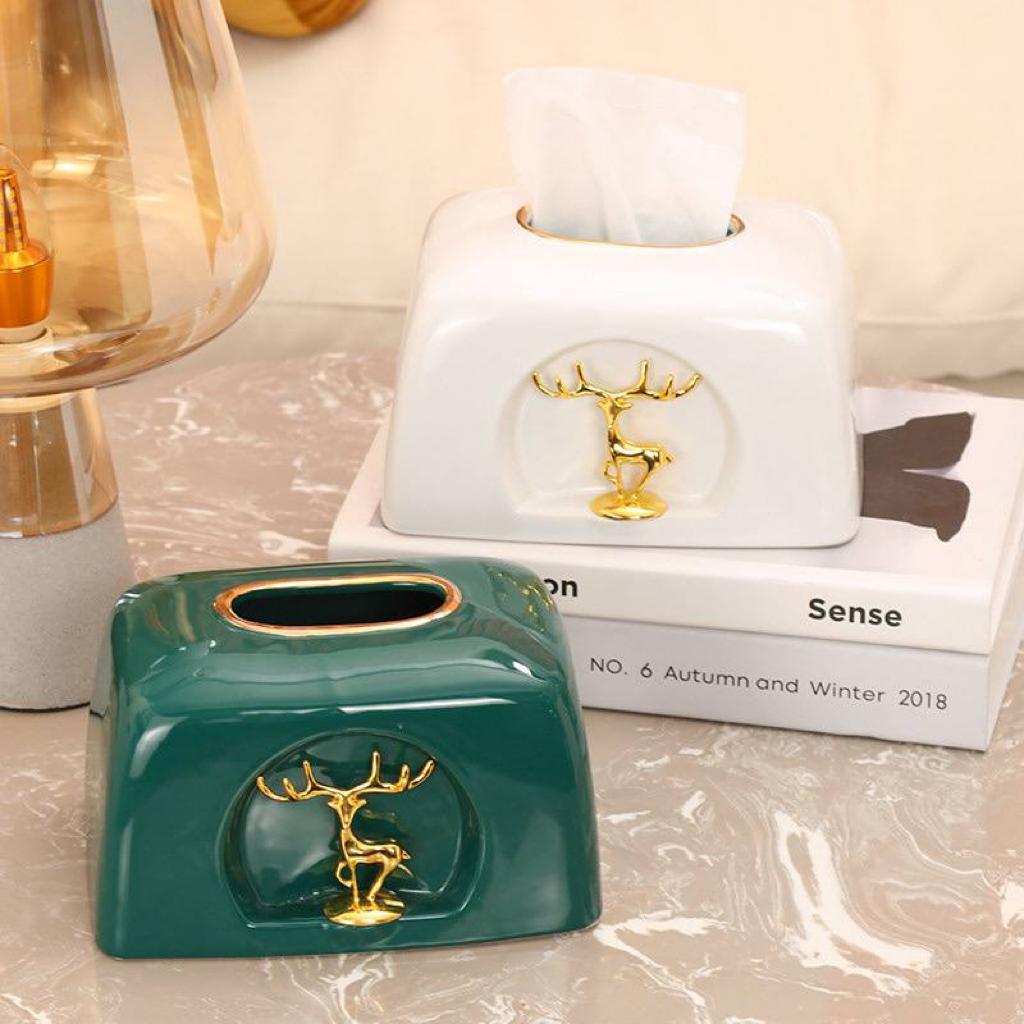 Deer tissue box - SHAGHAF HOME