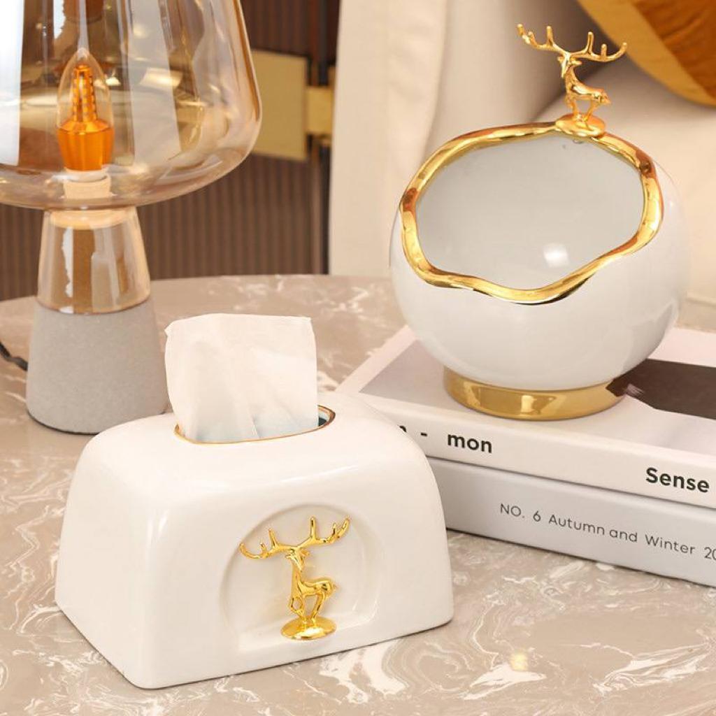 Deer tissue box - SHAGHAF HOME
