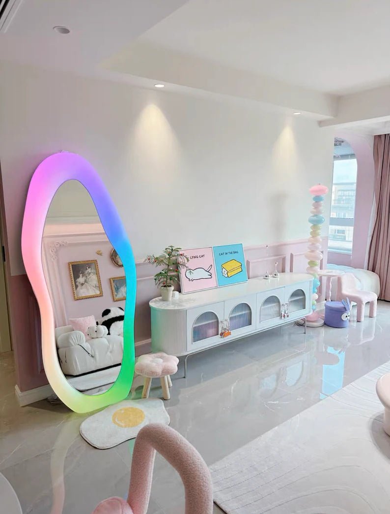 Dova RGB floor mirror - SHAGHAF HOME
