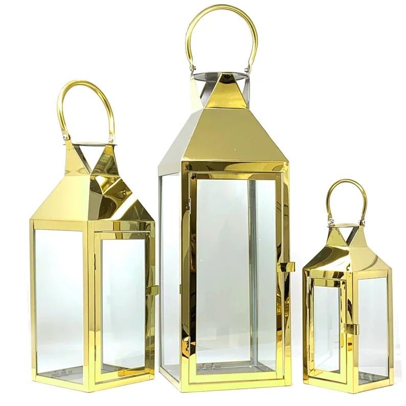 Fancy design lanterns set - SHAGHAF HOME