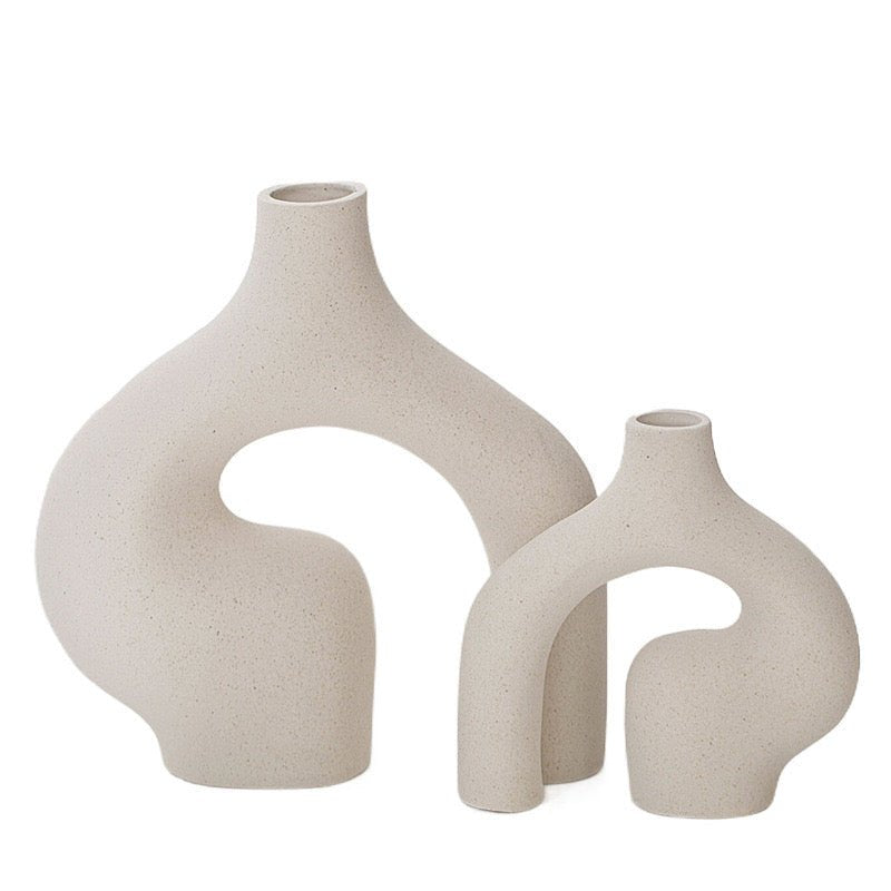 Grandee Modern ceramic vases set - SHAGHAF HOME