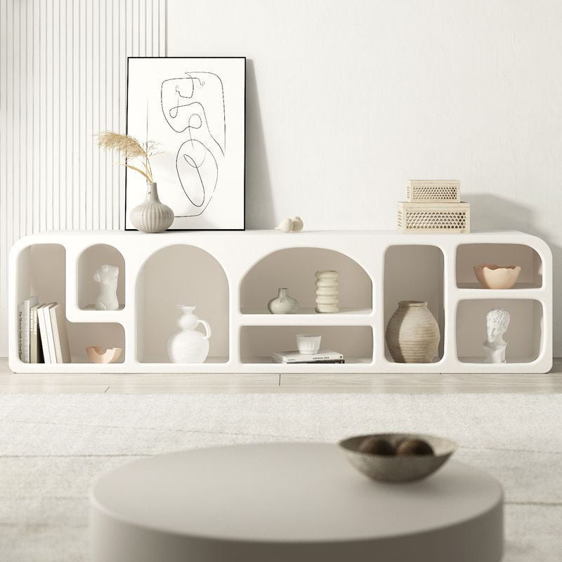 Hokko white Tv unit - SHAGHAF HOME