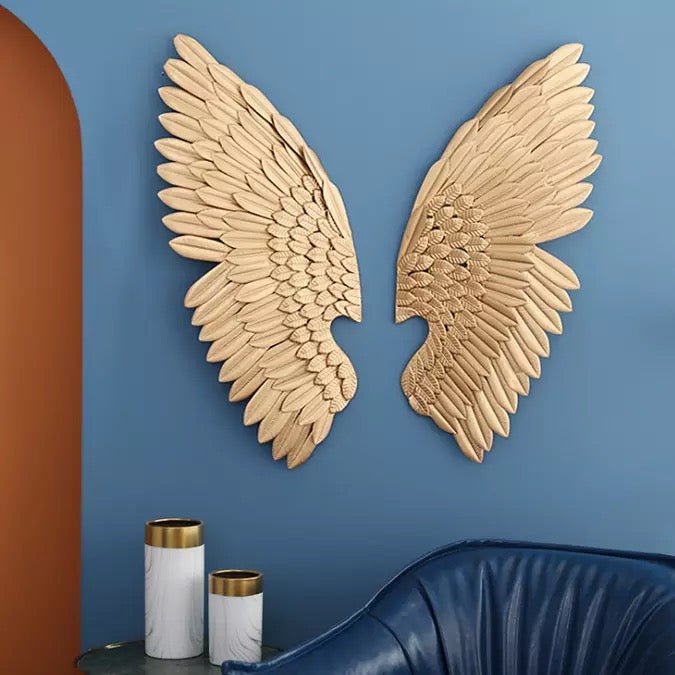 Iron wall wings art set - SHAGHAF HOME