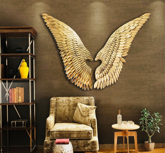 Iron wall wings art set - SHAGHAF HOME