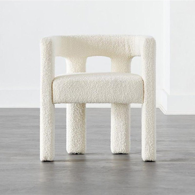 Ivory Accent Chair - SHAGHAF HOME