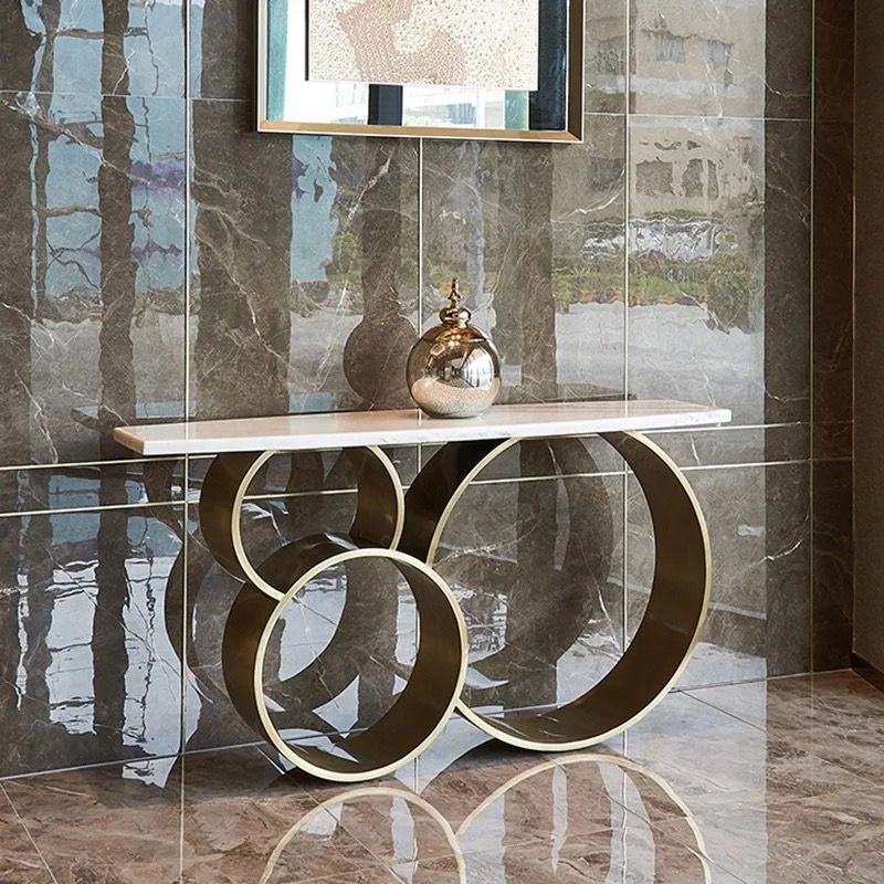 KURAN Luxury marble console table - SHAGHAF HOME