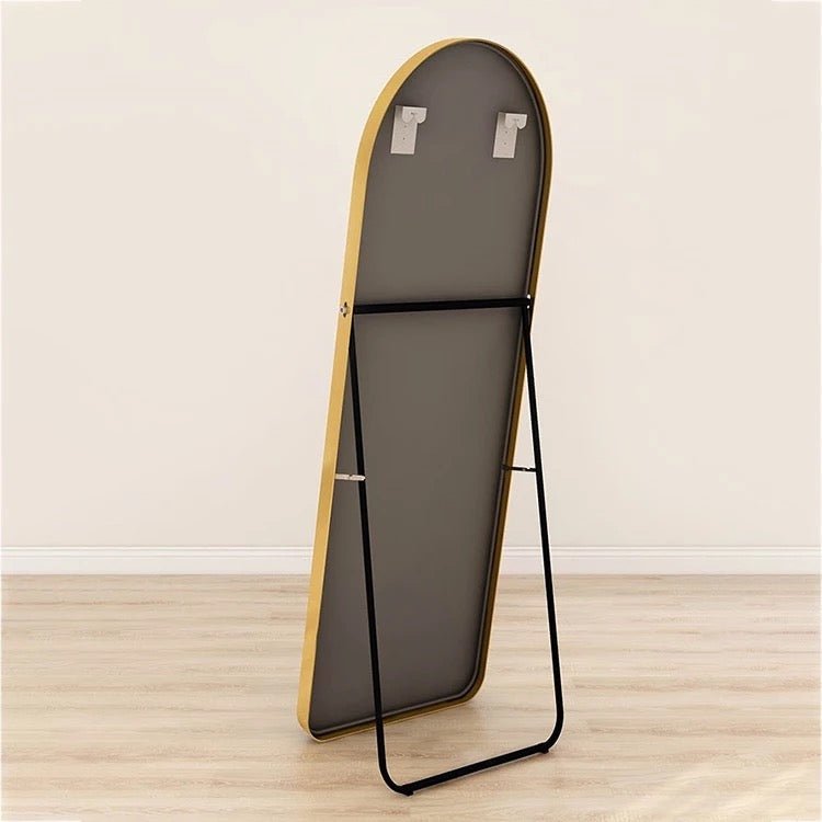 Large Floor and Wall Arch Mirror GOLD - SHAGHAF HOME