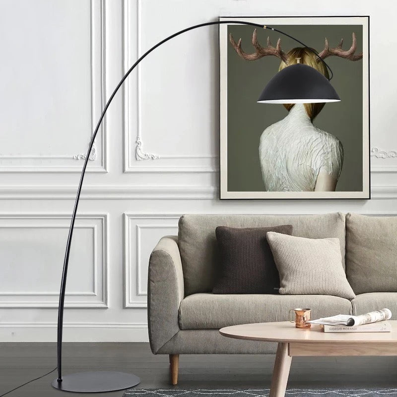 Large half moon floor lamp - SHAGHAF HOME