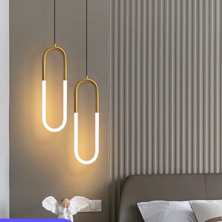 Link shape pendant light - SHAGHAF HOME
