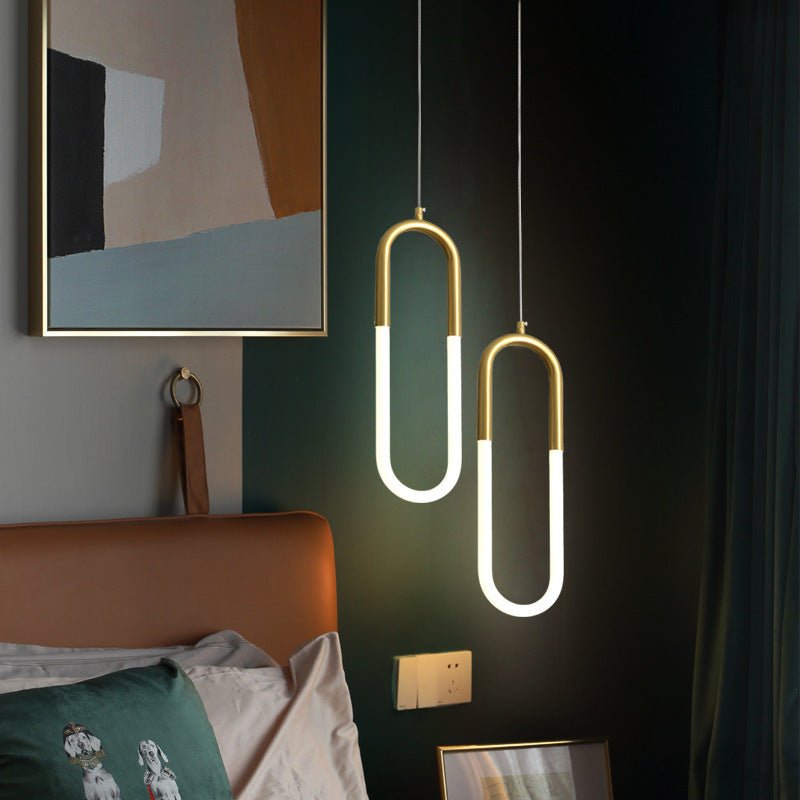 Link shape pendant light - SHAGHAF HOME