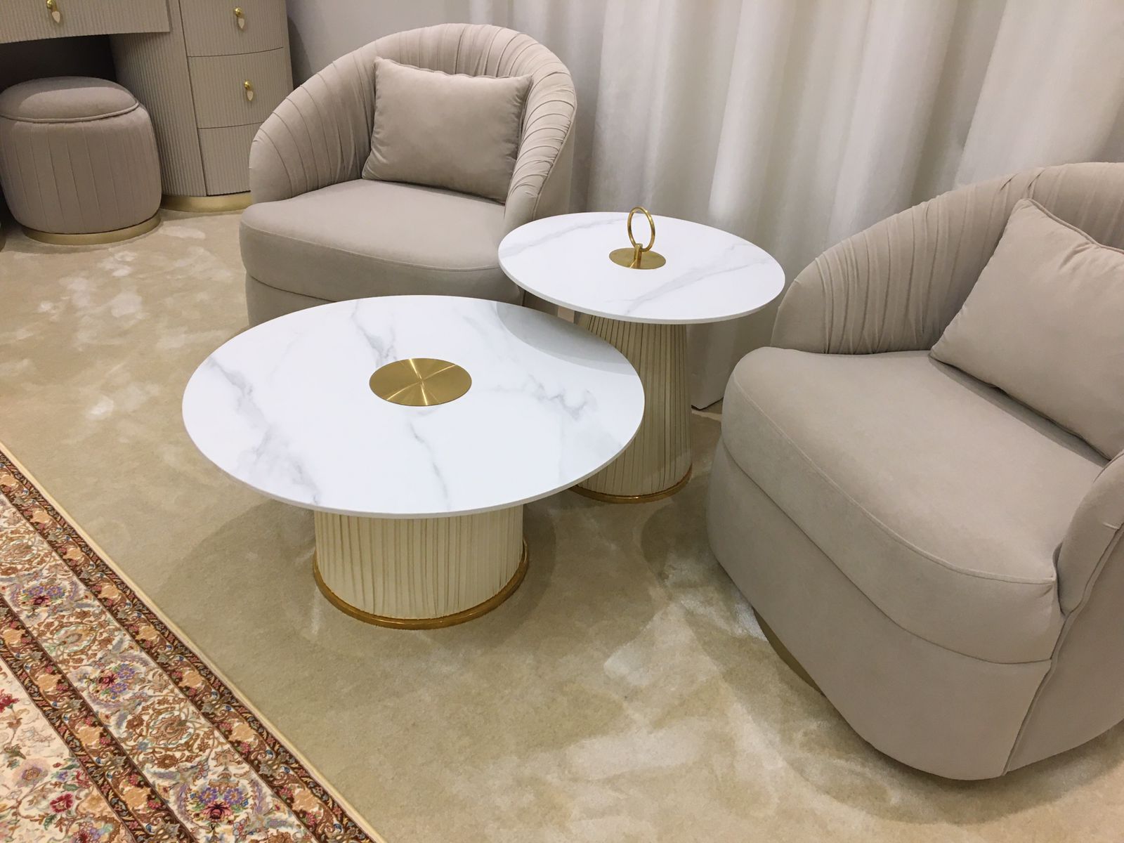 Marbelo Coffee Table set - SHAGHAF HOME