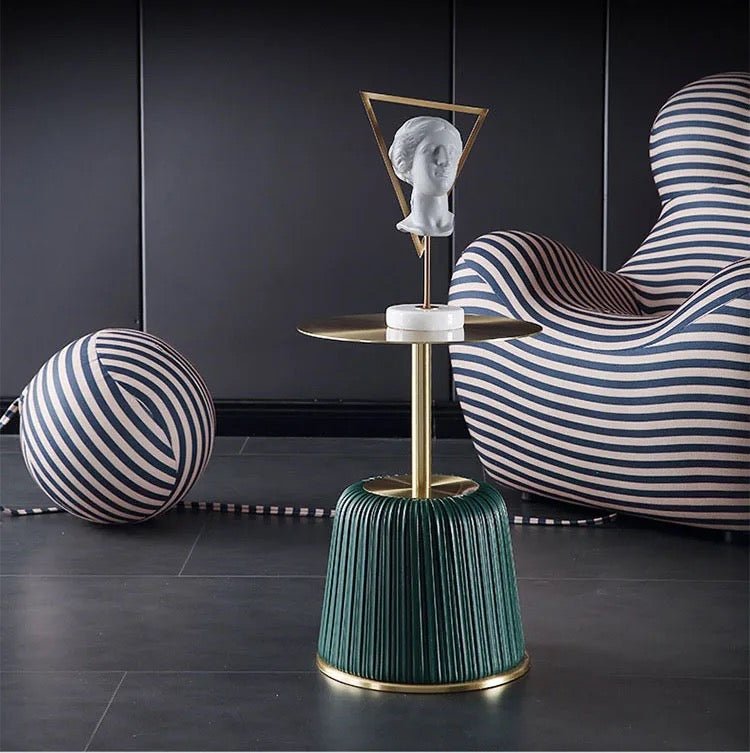 Marbelo Green side table - SHAGHAF HOME