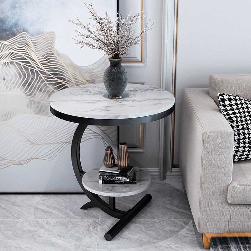 Marble side table 336 - SHAGHAF HOME