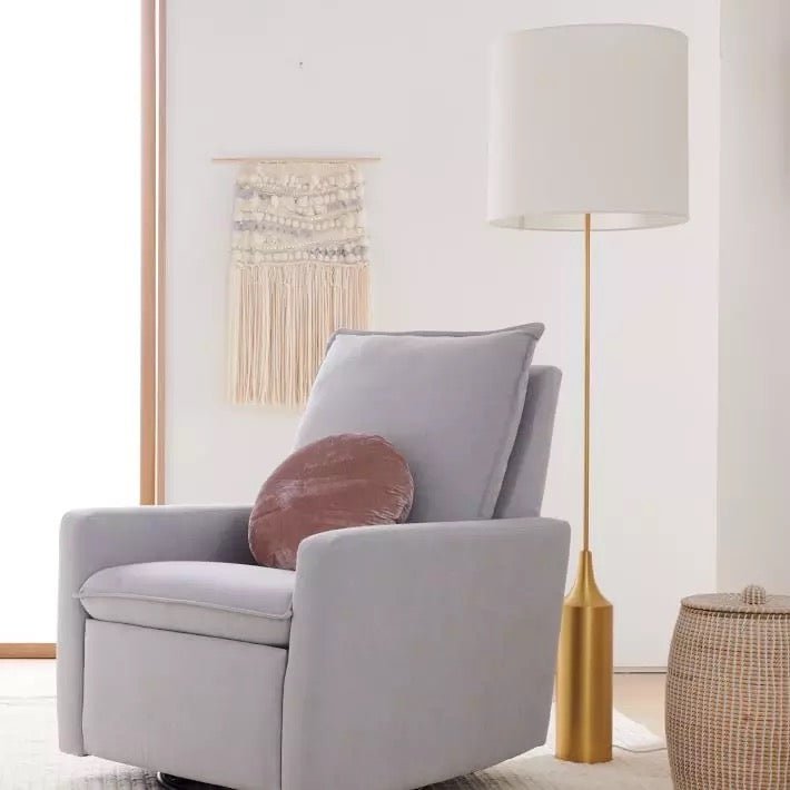 Matteo Brass gold floor lamp - SHAGHAF HOME