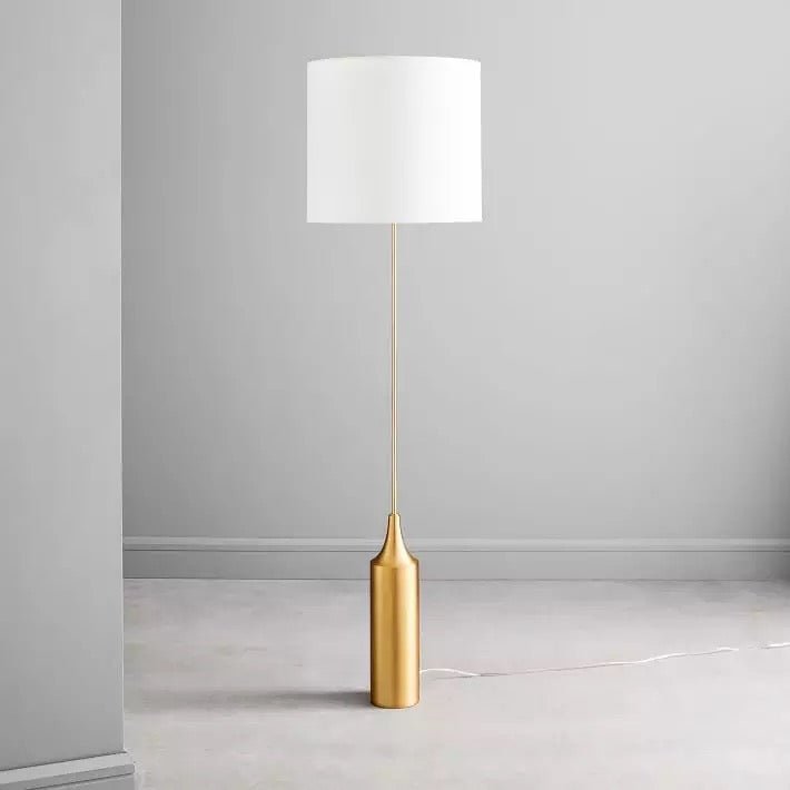 Matteo Brass gold floor lamp - SHAGHAF HOME