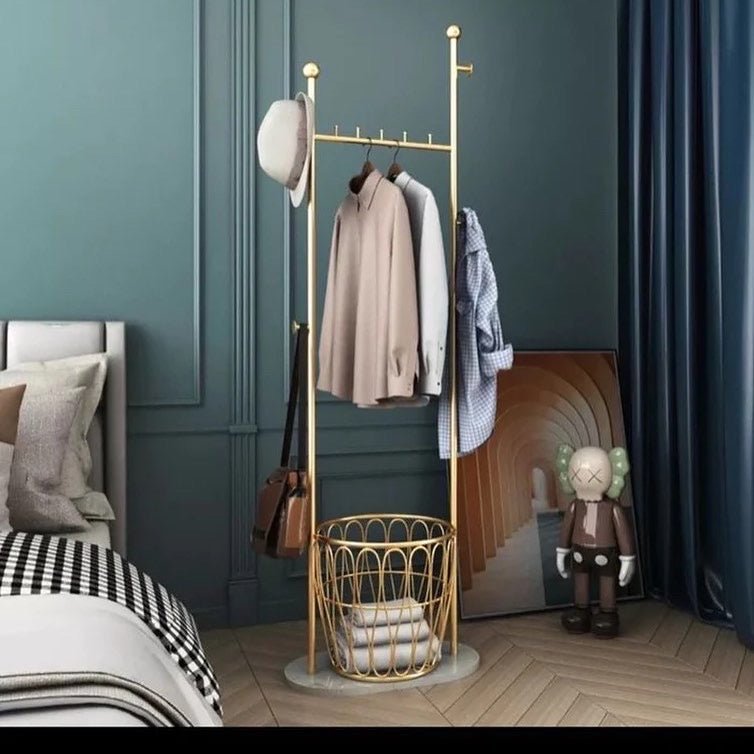 Melos clothes RACK with marble base - SHAGHAF HOME