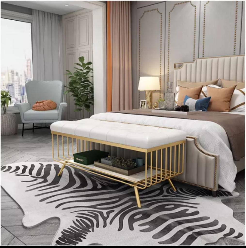 MILVA Foot stool and bed chair - SHAGHAF HOME