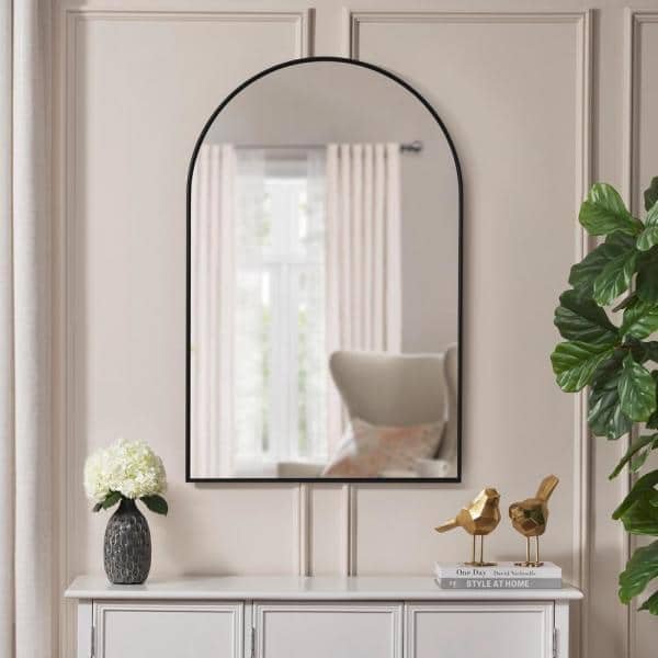 Mini arch wall mirror (BLACK) - SHAGHAF HOME