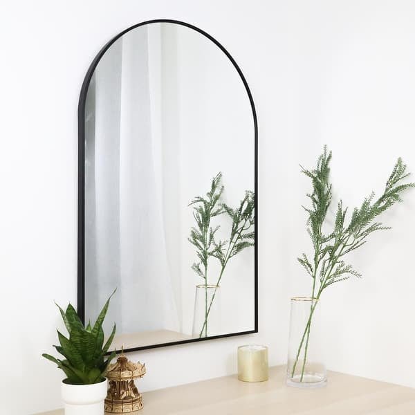 Mini arch wall mirror (BLACK) - SHAGHAF HOME