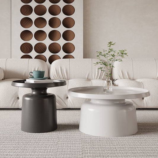 Modern Pedestal style Coffee table set - SHAGHAF HOME