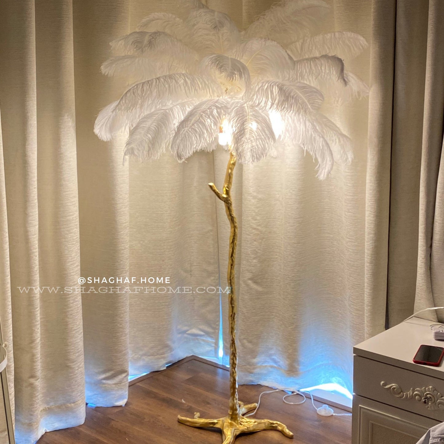 Palm tree floor lamp - SHAGHAF HOME