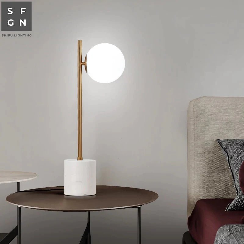 Pelo Marbela table lamp - SHAGHAF HOME