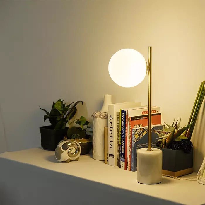 Pelo Marbela table lamp - SHAGHAF HOME