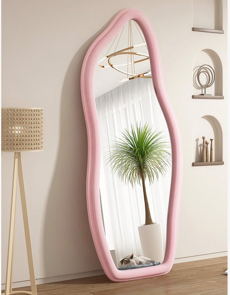 Pink irregular shape - SHAGHAF HOME