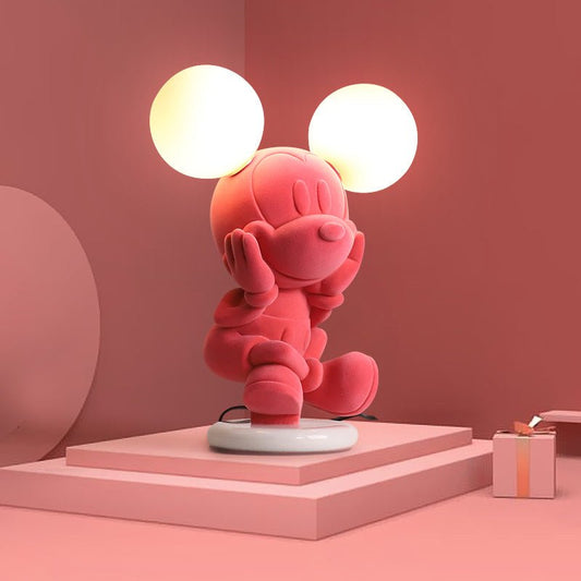 Pink Mickey Mouse table lamp - SHAGHAF HOME
