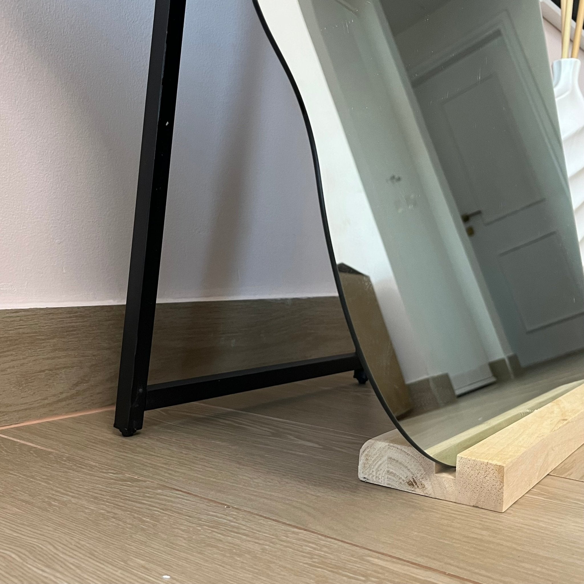 Side Face frameless Floor Mirror (B) - SHAGHAF HOME