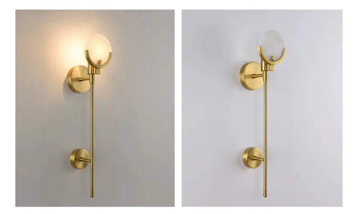 The pain gold table lamp - SHAGHAF HOME
