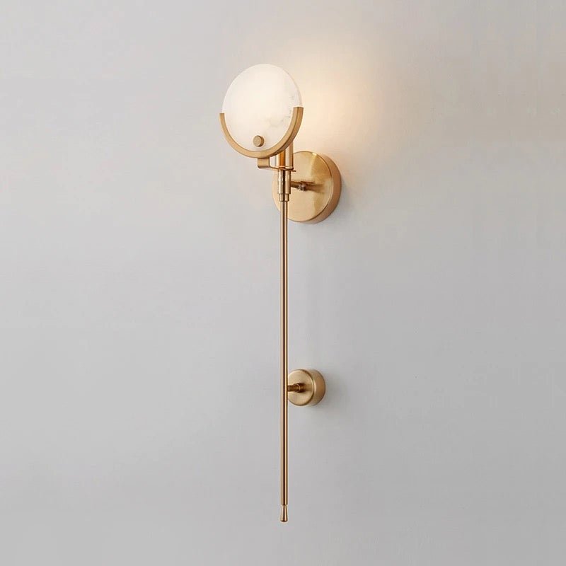 The pain gold table lamp - SHAGHAF HOME