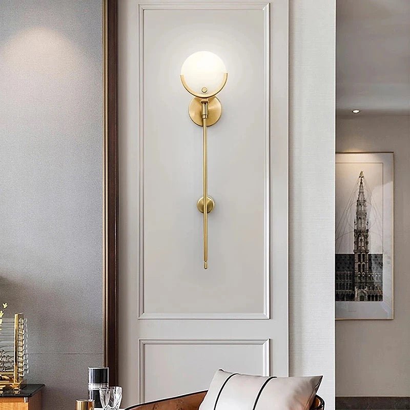 The pain gold table lamp - SHAGHAF HOME