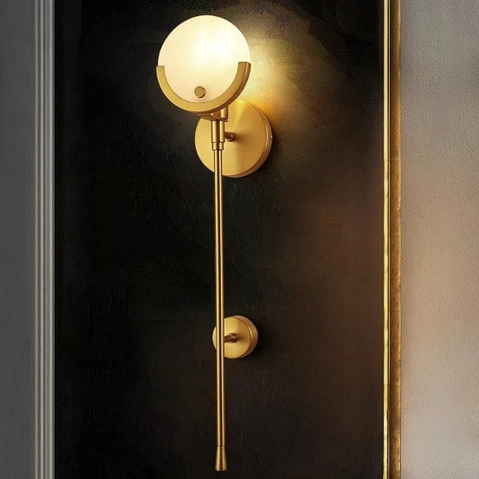 The pain gold table lamp - SHAGHAF HOME