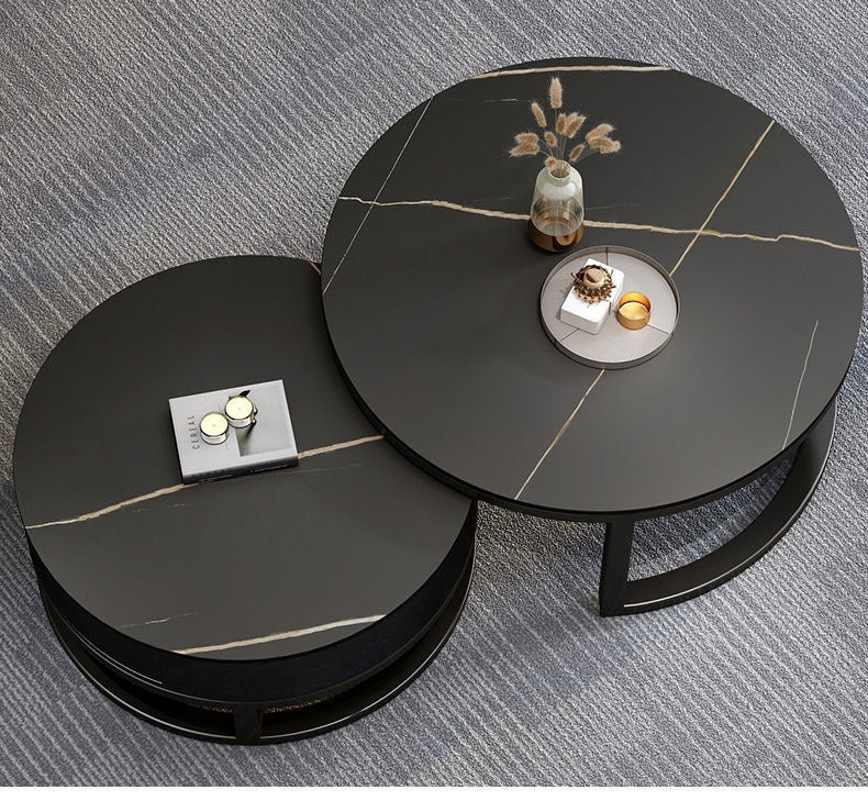 The Roi black coffee table - SHAGHAF HOME