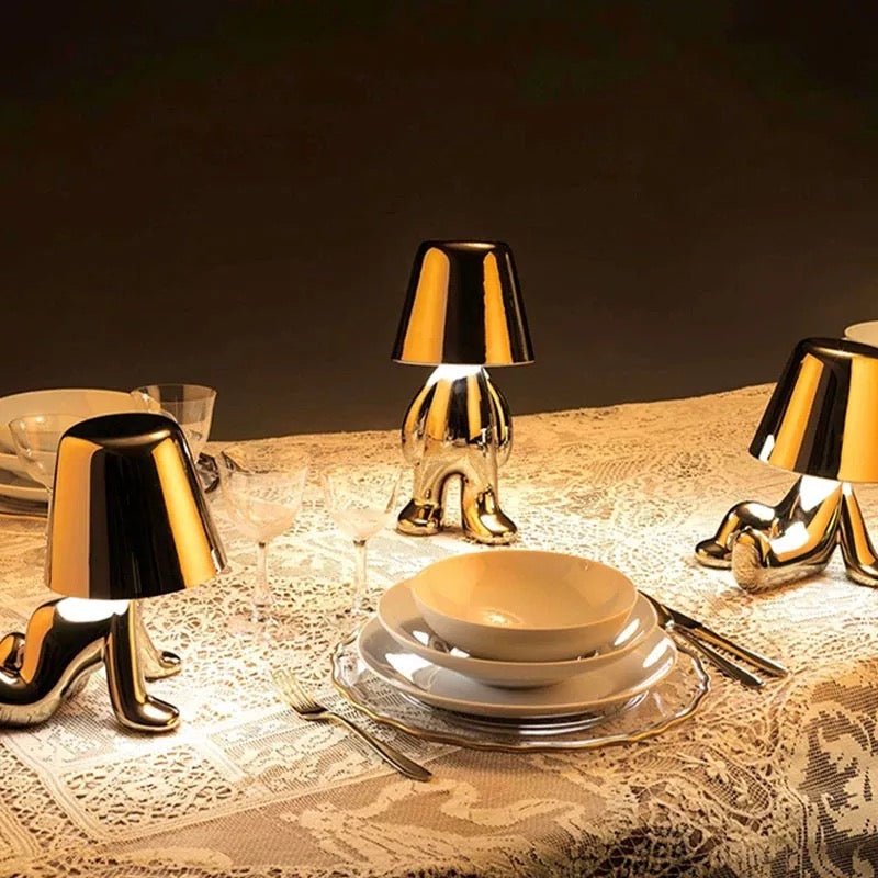 The Thinker table lamp set - SHAGHAF HOME
