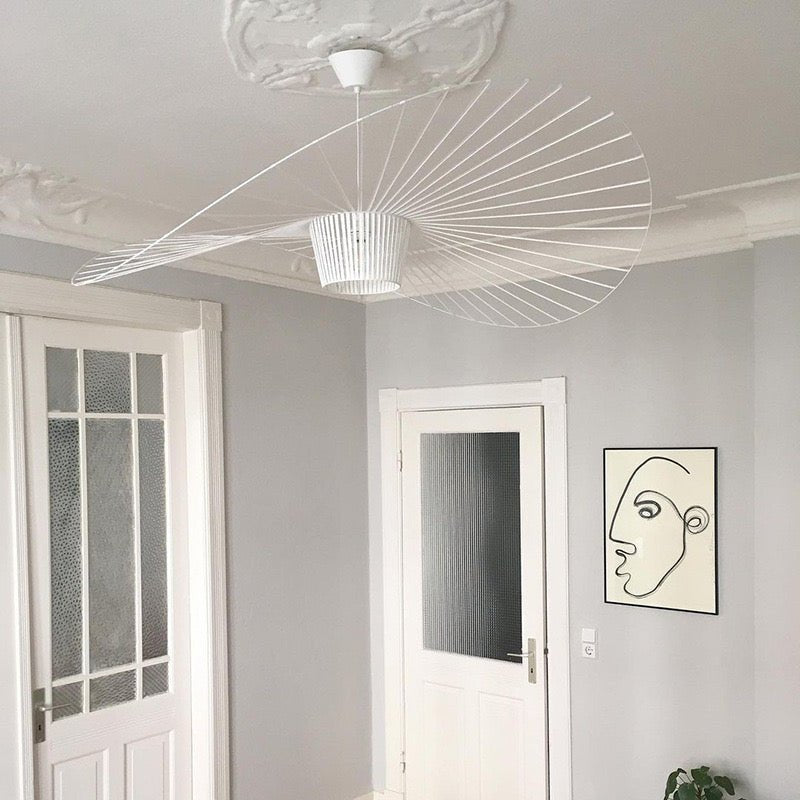 Vartue umbrella shape modern WHITE ceiling light - SHAGHAF HOME