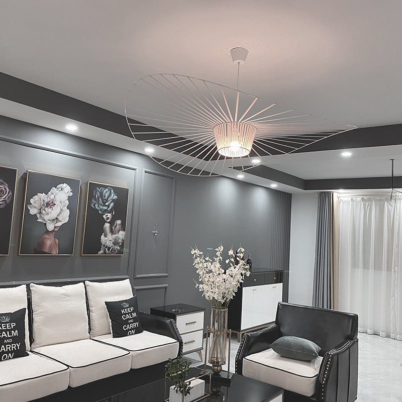 Vartue umbrella shape modern WHITE ceiling light - SHAGHAF HOME