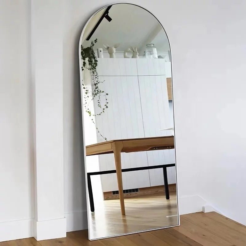 X Large silver frame Mirror 180x70 CM - SHAGHAF HOME