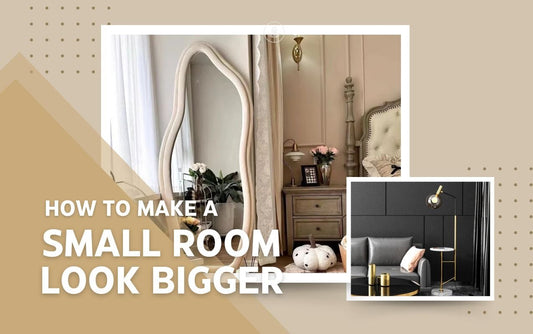 6 Accessories to Make a Small Room Look Bigger (Dubai, UAE) - SHAGHAF HOME